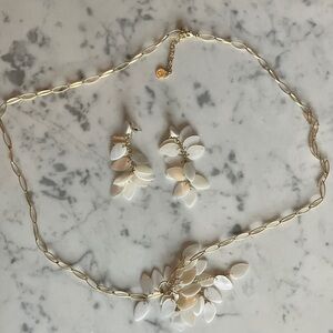 Spartina 449 Gold Necklace with White Accents